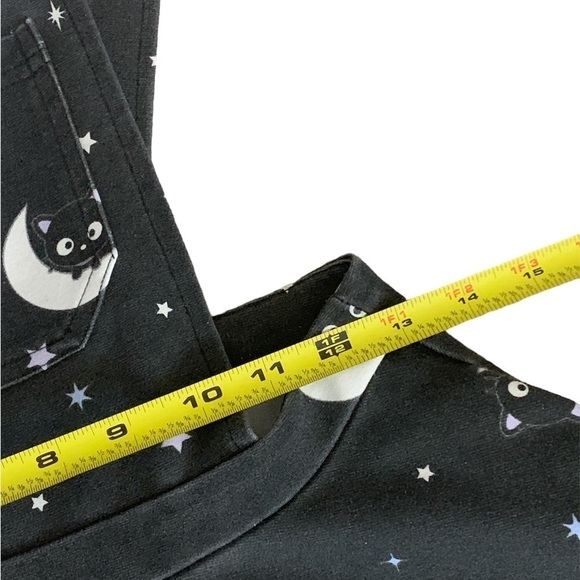 Hot Topic Chococat Moon & Stars Black Overall Skater Dress Sanrio Size XS - Picture 6 of 6